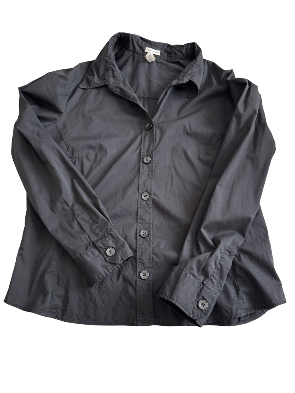 Vintage Old Navy black button up top